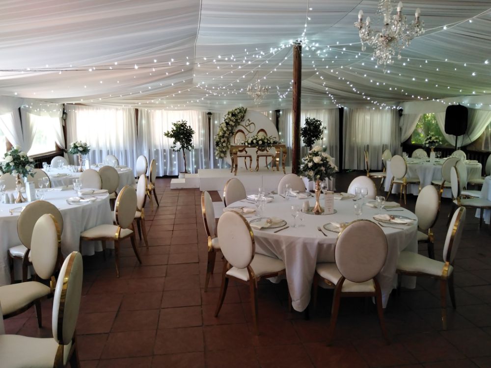 Reception - Draped Reception - Draped